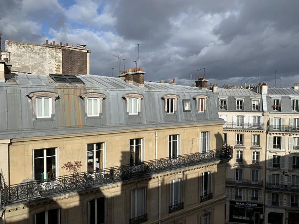Studio de 15m2 pondéré à Paris 17 Villiers à 179 000 €