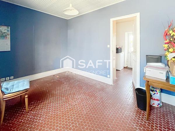 Maison familiale de 3 chambres avec très grand séjour
