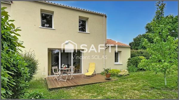 Maison de 85 m² - 3 Chambres - 2 SDE - 2 WC - Jardin et Garage