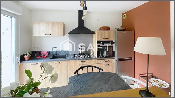 Maison de 85 m² - 3 Chambres - 2 SDE - 2 WC - Jardin et Garage