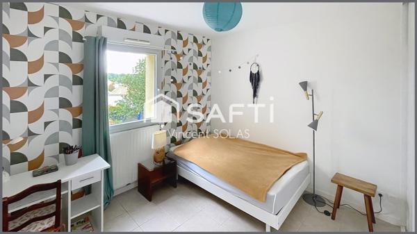 Maison de 85 m² - 3 Chambres - 2 SDE - 2 WC - Jardin et Garage