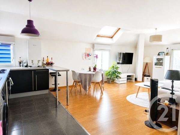 Appartement F3 à vendre  3 pièces - 57,33 m 2   MEAUX  - 77