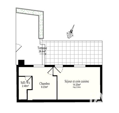 Immeuble à vendre 64 m² Nanterre