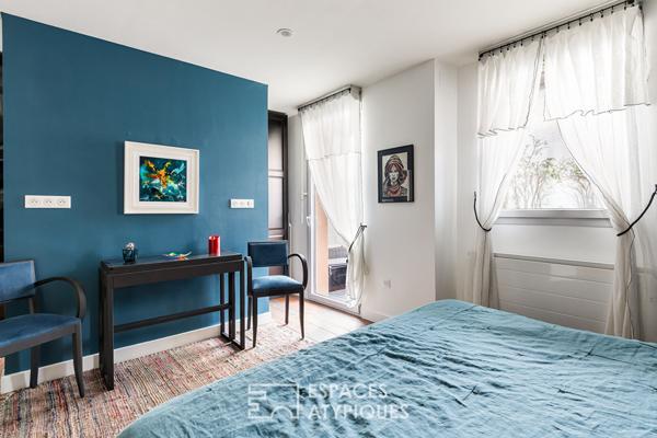 Appartement rénové avec terrasse, parking et piscine en copropriété à Toulouse