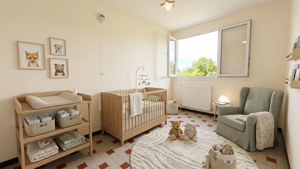 Spacieux appartement T4 en dernier étage