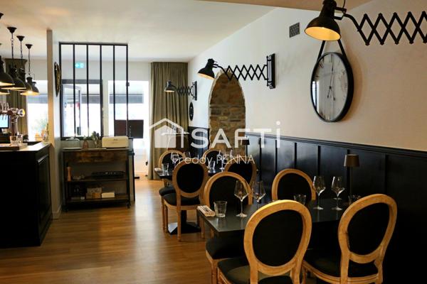 Restaurant rénové avec terrasse et licence IV