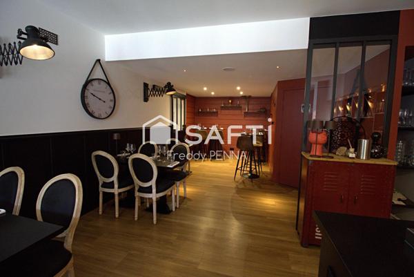 Restaurant rénové avec terrasse et licence IV