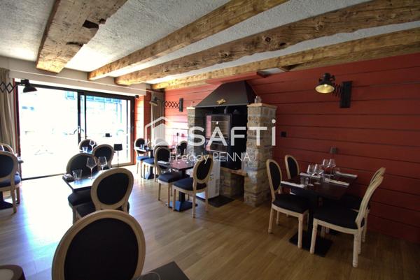 Restaurant rénové avec terrasse et licence IV