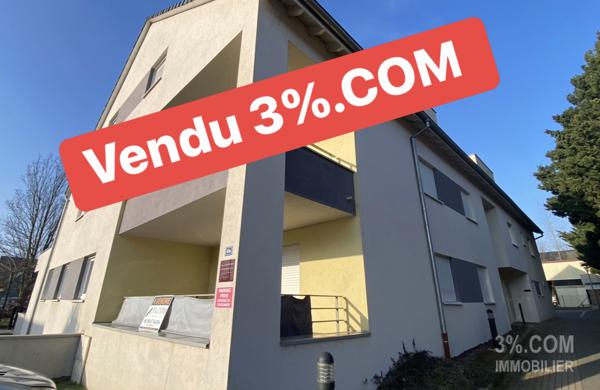 3%.COM- Beau F2 avec terrasse et garage  Mommenheim (67670)