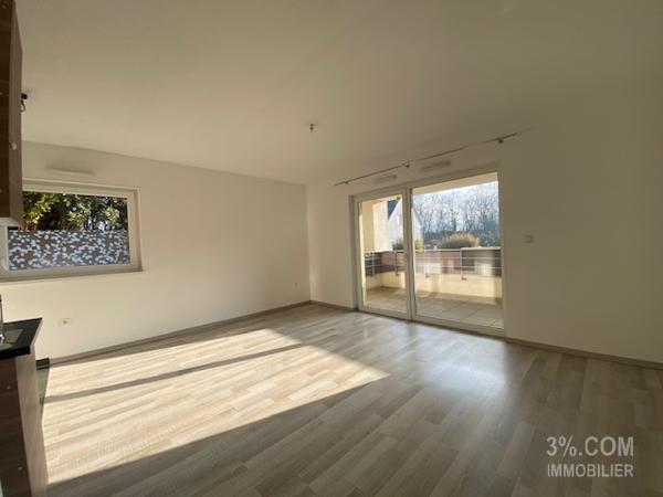 3%.COM- Beau F2 avec terrasse et garage  Mommenheim (67670)