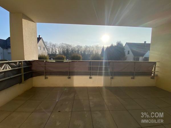 3%.COM- Beau F2 avec terrasse et garage  Mommenheim (67670)