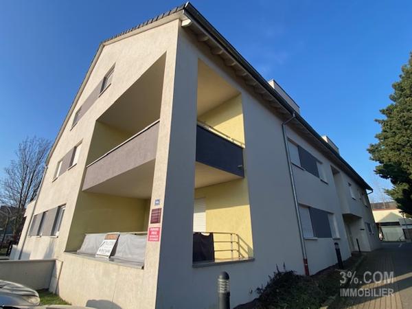 3%.COM- Beau F2 avec terrasse et garage  Mommenheim (67670)