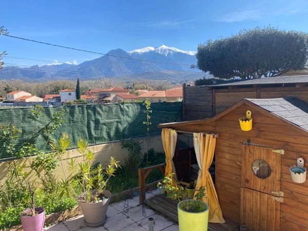 Dpt Pyrénées Orientales (66), à vendre PRADES maison 5 pièces 98 m² sur terrain 454 m² terrasse piscine