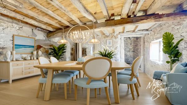 Fermette P3 sur 1860m² + garage + 2 ha de terrains agricoles.