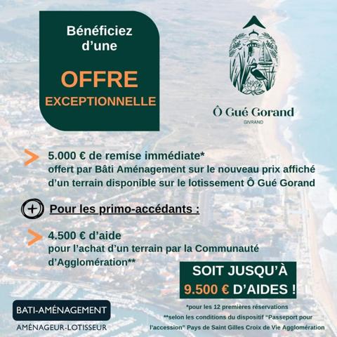 Terrain à bâtir libre constructeur