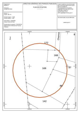 Vente terrain à Batir 57220 Narbéfontaine