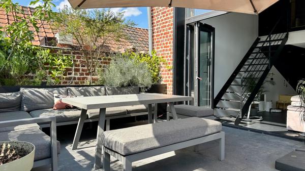 LOFT D’EXCEPTION AVEC DUPLEX, SOUPLEX, TERRASSE ET GARAGE SÉCURISÉ
