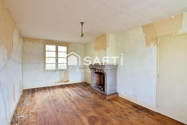 Maison non-mitoyenne à rénover