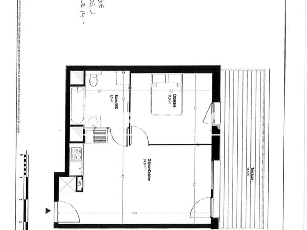Location Appartement 2 pièces 42.7 m² - RUE ANGELA DAVIS Lens 62300
