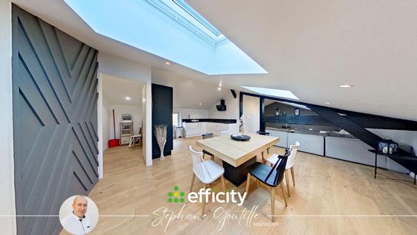Appartement 3 pièces - 118 m² Exclusivité efficity