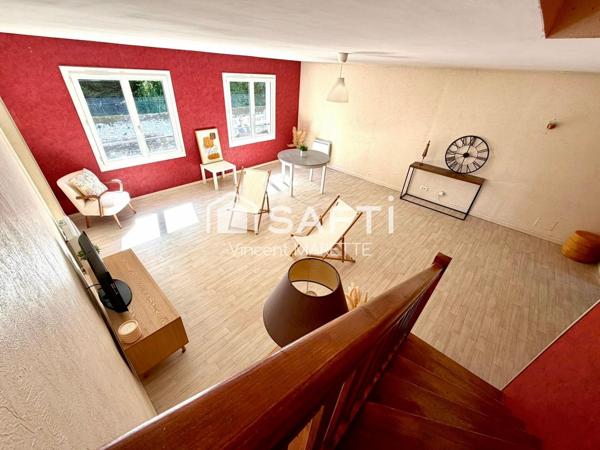 Comme une maison, avec les avantages d'un appartement, découvrer ce beau duplex à Villers-sous-St Leu !!
