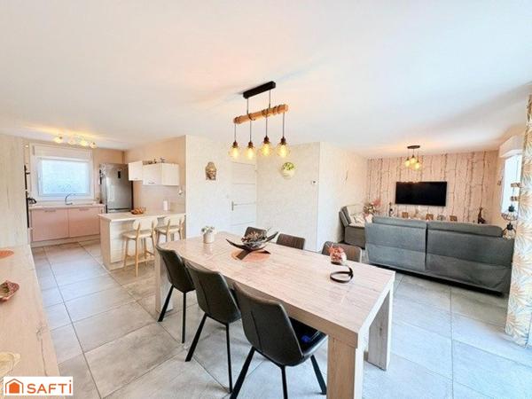 Semi plain-pied coup de cœur – Aucun travaux à prévoir – Jardin exposé plein sud– Garage