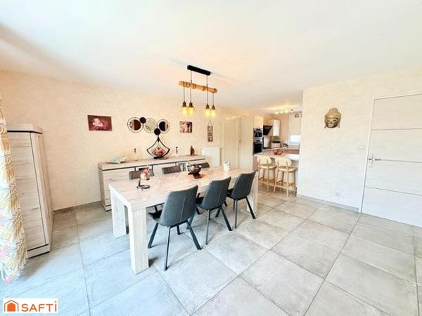 Semi plain-pied coup de cœur – Aucun travaux à prévoir – Jardin exposé plein sud– Garage