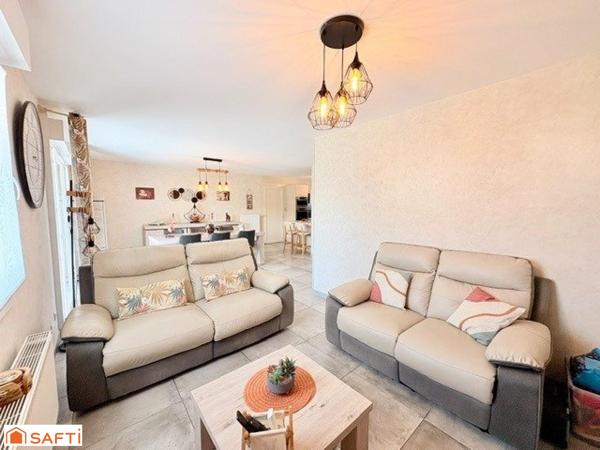 Semi plain-pied coup de cœur – Aucun travaux à prévoir – Jardin exposé plein sud– Garage