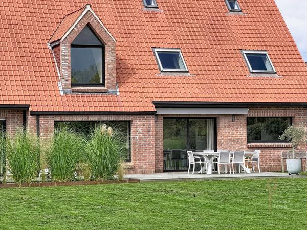 Maison d'architecte premier rang golf