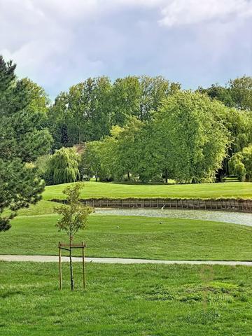 Maison d'architecte premier rang golf