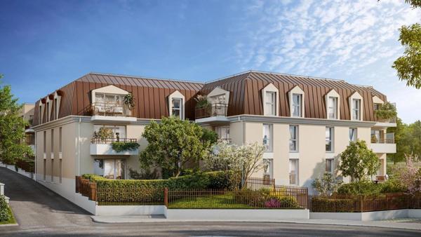 Appartement à vendre 3 pièces avec balcon et parkings MOUSSY LE VIEUX (77)
