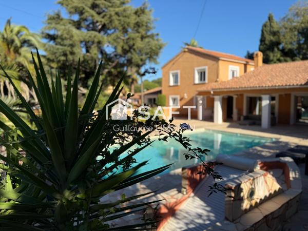 Villa provençale d’exception entre mer et campagne