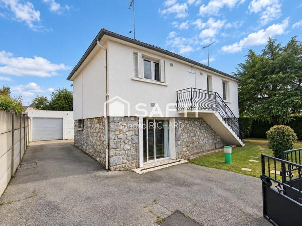 MAISON FAMILIALE, 4 CHAMBRES, BUREAU ET GARAGE