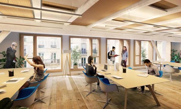 Bureaux à louer ou vendre Paris 11 rooftop panoramique et terrasses extérieures
