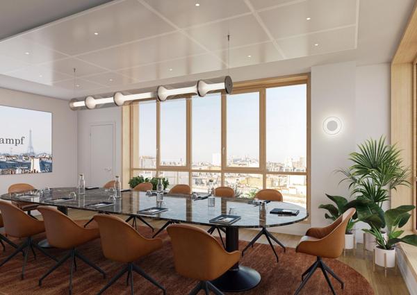 Bureaux à louer ou vendre Paris 11 rooftop panoramique et terrasses extérieures