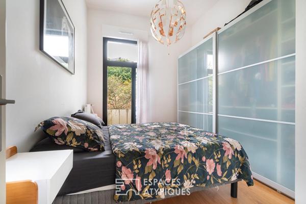 Duplex avec jardin et terrasse