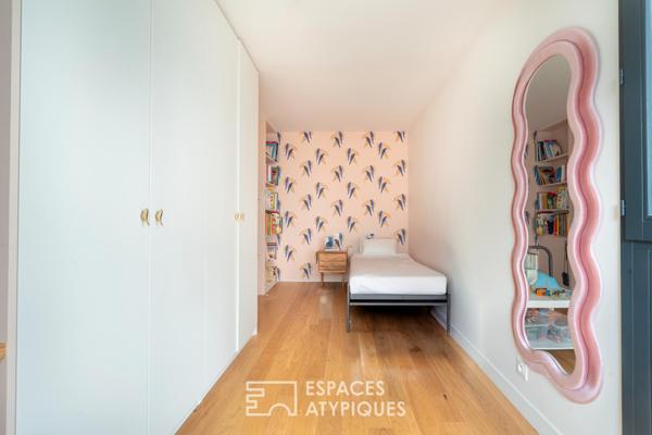 Duplex avec jardin et terrasse