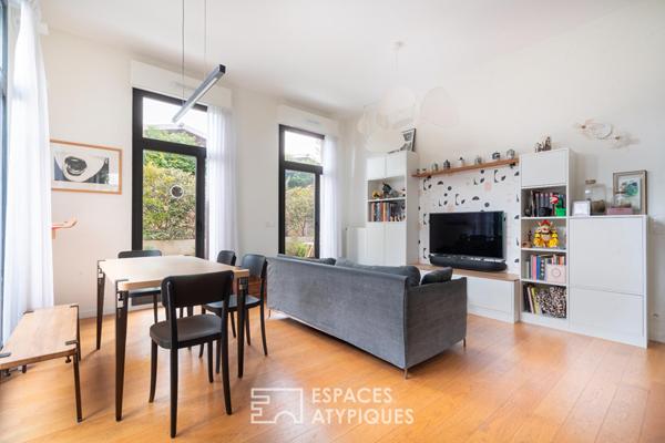 Duplex avec jardin et terrasse
