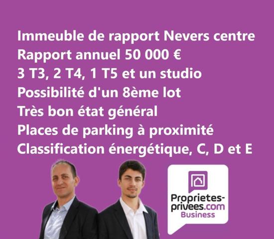 NEVERS CENTRE - IMMEUBLE DE RAPPORT 600 M2