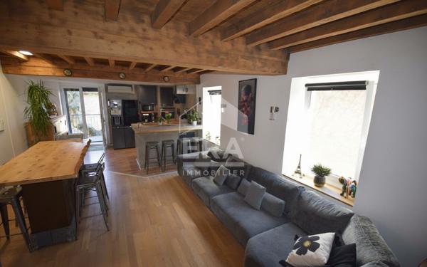 DOMMARTIN- Maison de village  T4 rénovée à louer -Terrasse -Prestations de qualité