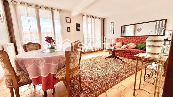 Lormont – T4 3 chambres avec balcon, loggia et cave