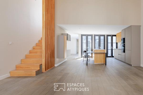 Maison-loft d’exception au coeur du joli quartier Saint-Nicolas