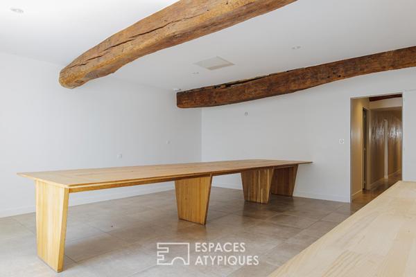 Maison-loft d’exception au coeur du joli quartier Saint-Nicolas