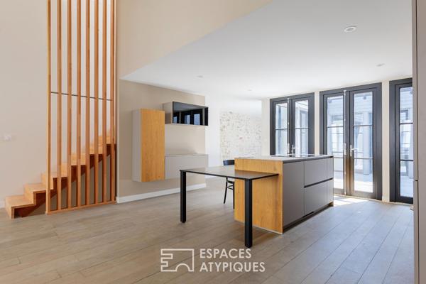 Maison-loft d’exception au coeur du joli quartier Saint-Nicolas