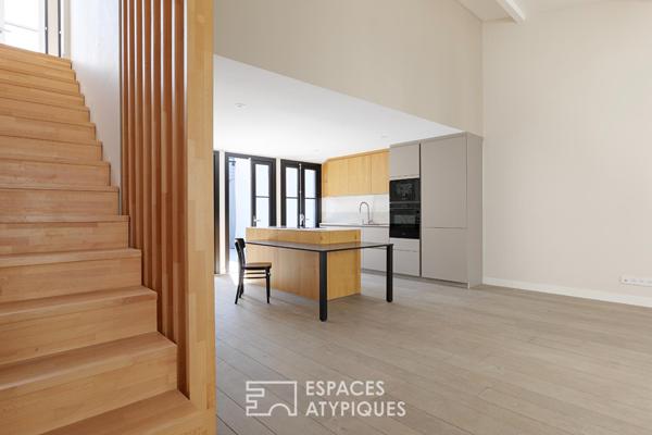 Maison-loft d’exception au coeur du joli quartier Saint-Nicolas