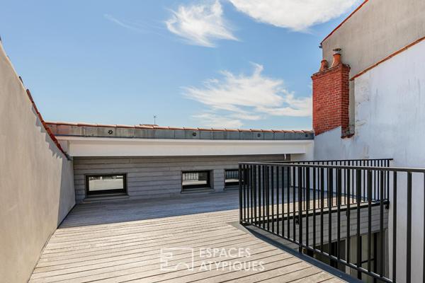 Maison-loft d’exception au coeur du joli quartier Saint-Nicolas