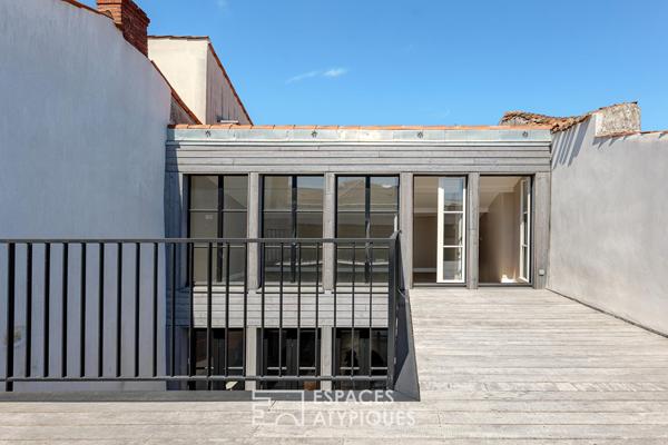Maison-loft d’exception au coeur du joli quartier Saint-Nicolas