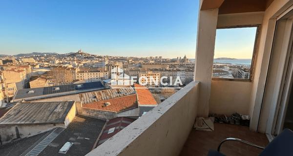 À vendre Appartement 3 pièces 52 m² - Marseille 13002