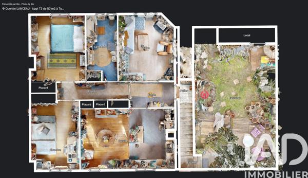 Appartement à vendre 3 pièces 82 m² Toulouse