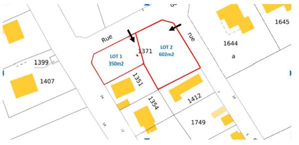 Terrain à bâtir 350 m² à Ploubezre 22300